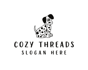 Dalmatian Dog Pet logo design