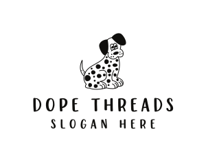 Dalmatian Dog Pet logo design