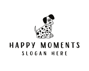 Dalmatian Dog Pet logo design