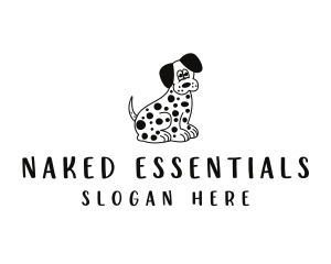 Dalmatian Dog Pet logo design