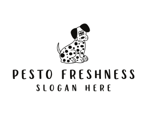 Dalmatian Dog Pet logo design