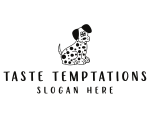 Dalmatian Dog Pet logo design