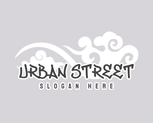 Street Art Cloud Graffiti logo