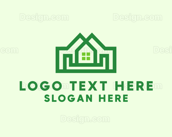 Double House Realtor Logo