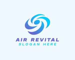 Cooling Thermal Airflow logo design