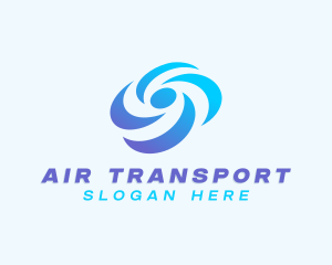 Cooling Thermal Airflow logo design