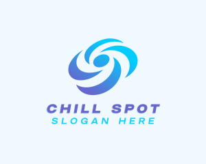 Cooling Thermal Airflow logo design