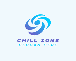 Cooling Thermal Airflow logo design