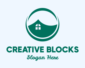 Creative Green Housing logo design