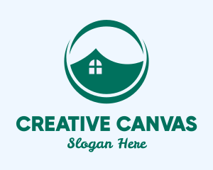 Creative Green Housing logo design