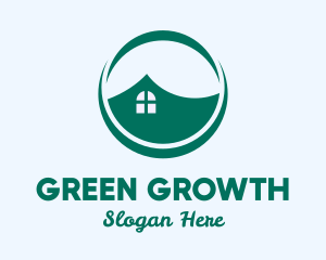 Creative Green Housing logo design