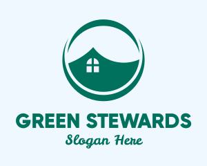 Creative Green Housing logo design