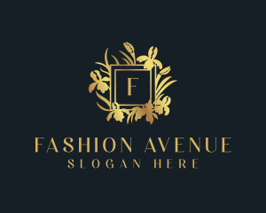 Gold Fashion Boutique logo design