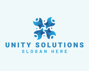 People Charity Organization logo design