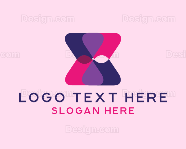 Generic Double Hourglass Logo