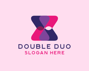 Generic Double Hourglass  logo design