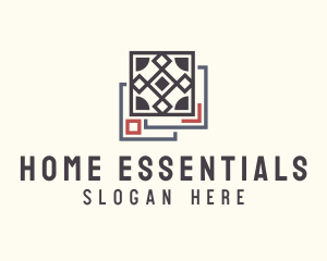 Home Flooring Tiles logo design