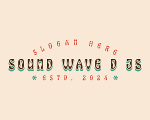 Retro Hippie Brand Logo