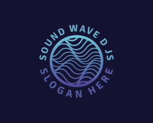 Modern Waves Technology logo design