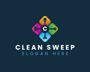 Housekeeping Tools Sanitation logo