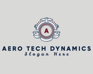 Pilot Aviation Badge  logo design