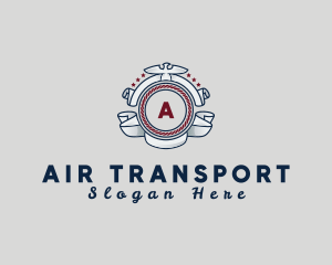 Pilot Aviation Badge  logo design