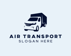 Cargo Van Logistics Truck logo design