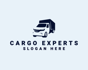 Cargo Van Logistics Truck logo