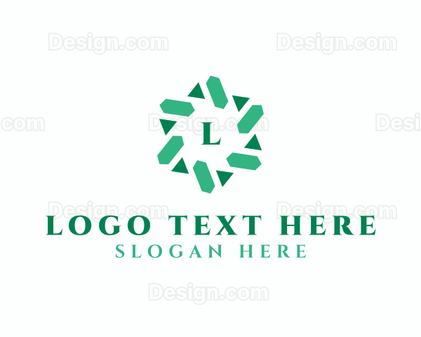 Geometric Lantern Home Decor Logo