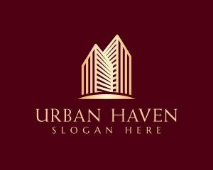 Elegant Business Building logo