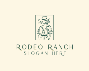 Western Cowgirl Rodeo logo