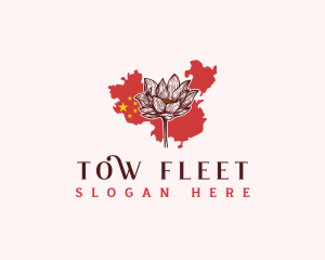 Lotus Flower Garden Logo