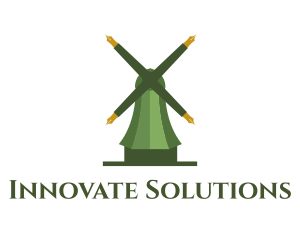 Green Windmill Pen logo