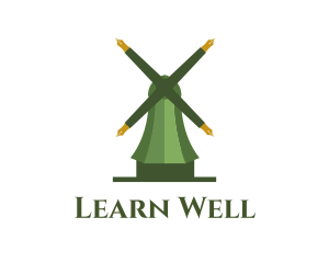 Green Windmill Pen logo