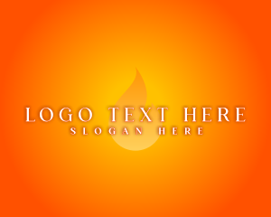 Hot - Hot Flame Glow logo design