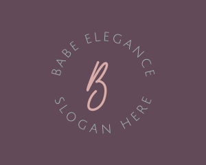 Beauty Elegant Boutique Makeup logo design