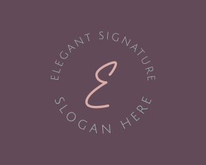 Beauty Elegant Boutique Makeup logo design