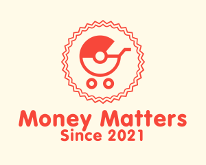 Cute Baby Stroller  logo