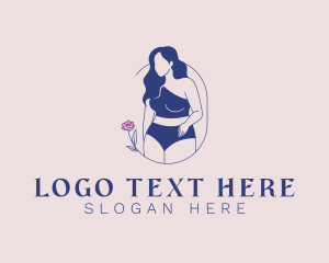Modeling - Woman Body Model logo design