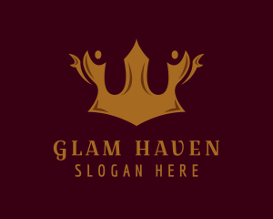 Crown Accessory Glam  logo design