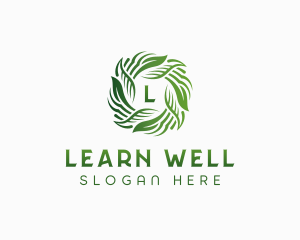 Sustainable Botanical Wellness logo design