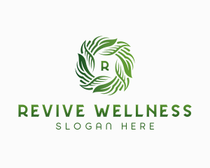 Sustainable Botanical Wellness logo design