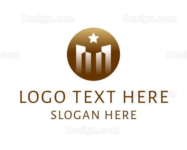 Luxurious City Building Logo