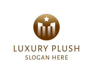 Luxurious City Building logo design