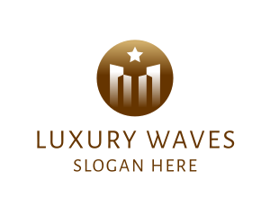 Luxurious City Building logo design