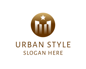 Luxurious City Building logo design