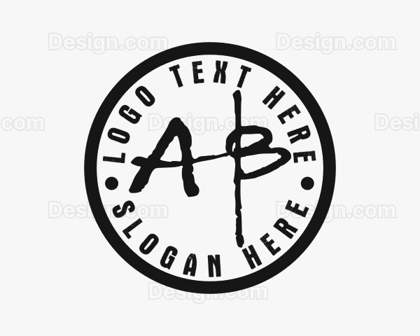 Black Tattoo Artist Seal Logo