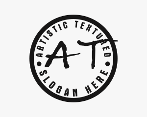 Black Tattoo Artist Seal  logo design