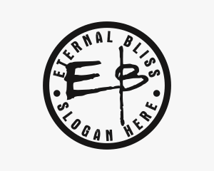 Black Tattoo Artist Seal  logo design