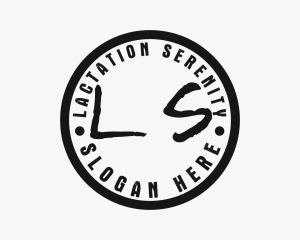 Black Tattoo Artist Seal  logo design